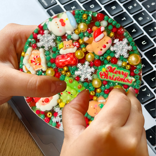 Reusable Christmas picky pad for anxiety relief